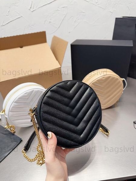 

designer bag mini bag shoulder bags circular bag cake round bags women chain crossbody bag retro leather long strap totes handbags phone cam