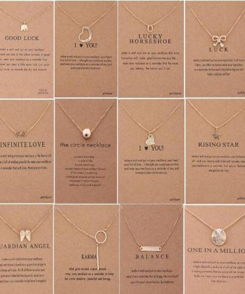 

dogeared choke necklace with card golden silver color good luck elephant pendant noble choker valentine christmas gift 60 pcs9346385