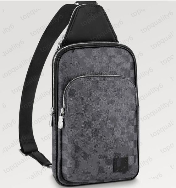 

avenue sling bag mens designer genuine leather shoulder bags mans designers cross body purse wallet hobos handbag belt bag waist bag