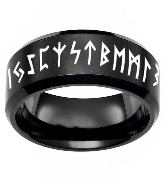 

viking scandinavian stainless steel rings fashion ring jewelry for lovers and friends surprise gift birthday gift7802444, Silver
