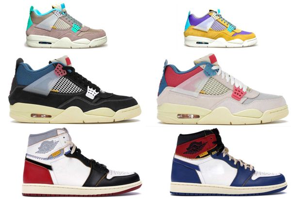 

2023 authentic shoes 4 union sp 30th anniversary taupe haze desert moss 4s guava ice off noir 1 los angeles black toe blue 1s men women outd