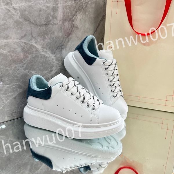 

2023 luxury quality designer sneakers calfskin casual shoe fashion reflective shoes men women sneaker vintage trainers leather, Black