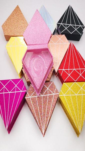 

diamond magnetic lashes box with eyelash tray 3d mink eyelashes boxes fake false eyelashes packaging case empty eyelash box 16 sty5137405