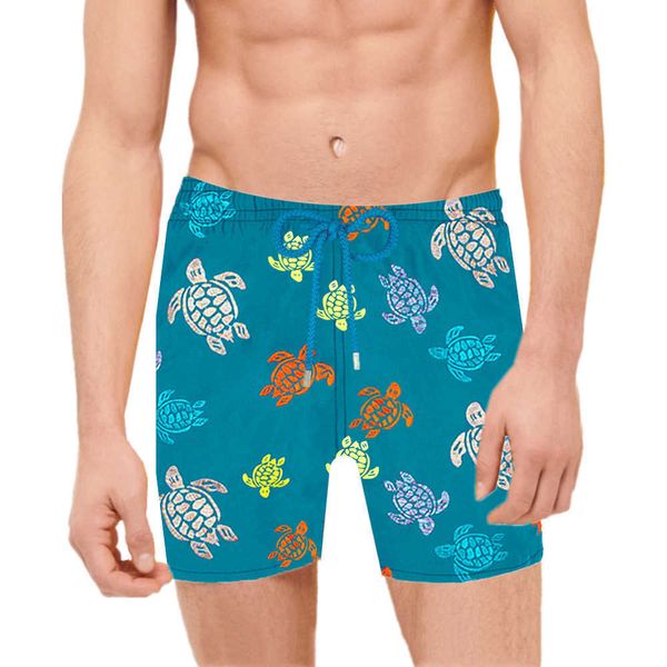 

vilebrequin spandex shorts men swimwear herringbones turtles summer casual shorts loose fit version s2nu s3fy 2 zuip, White;black