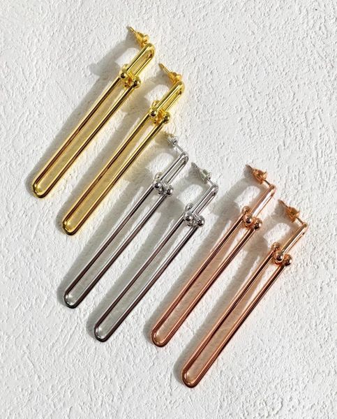 

2020 fashion jewelry ladies earrings with party dresses jewelry charm gorgeous stud earrings mia86870780, Golden;silver