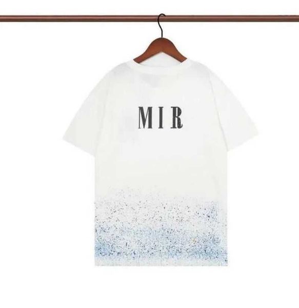 

summer men's t-shirts quality designer men amirs t-shirt print t-shirts short sleeve casual letter t-shirt loose men's tee crewnec, White;black