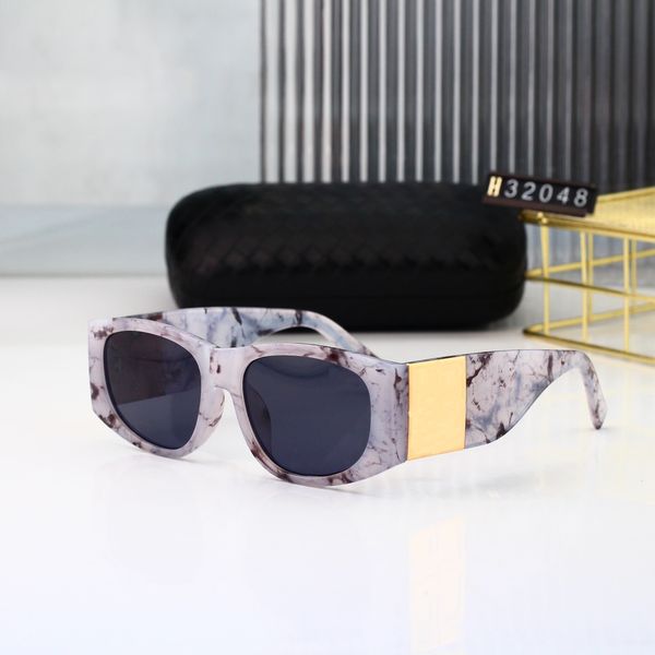 

2023 designers sunglasses fashion polarized lens sun glasses uv400 sunglass 32048 men women brand goggle retro eyeglass casual eyewe, White;black