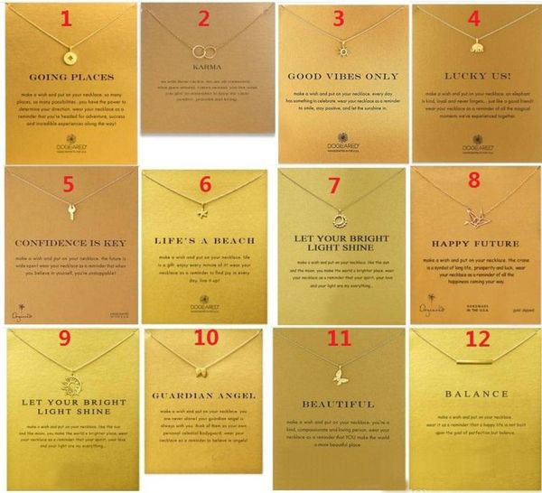 

new dogeared choker necklace with card gold circle elephant pearl love wings pendant necklaces for fashion women jewelry6608160, Silver