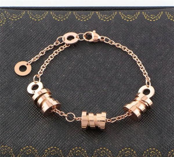 

classic high grade bracelet bangle lover bracelet women factory whole spring shape bracelet 18k gold plated jewelry2696929, Black