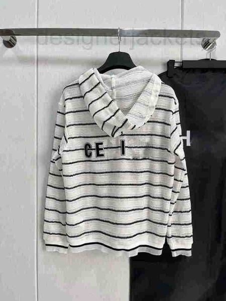 

women's knits & tees designer 2023 early autumn new casual versatile sweet gentle contrast color patch embroidery lace up hoodie 3wgw, White