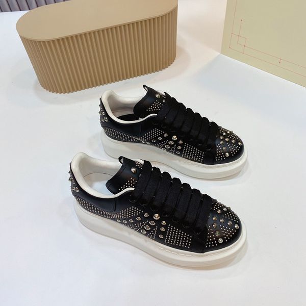 

designers oversized sneaker casual shoes white black leather velvet espadrilles trainers mens women flats lace up platform sneakers alexande