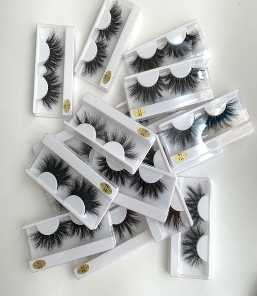 

16 styles lashes 25mm 3d eyelashes long luxury 100 siberian mink fur natural cruelty fluffy fake false eyelash3601328