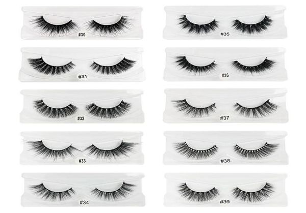 

3d mink false eyelashes natural thick eyelashes 1pack whole08381909