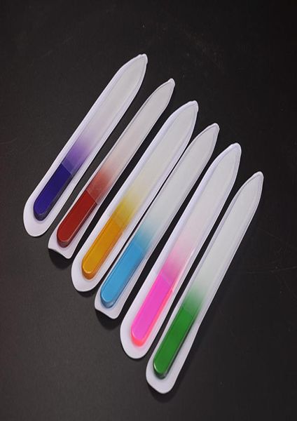 

stained glass nail file durable crystal file nail buffer nailcare manicure tool manicure uv polish tool sz263 8158625937