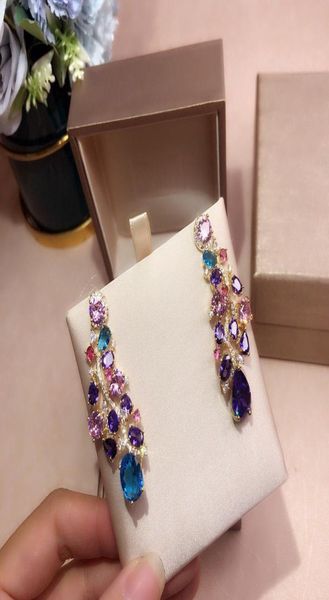 

earrings jewelry colorful inspirations s925 silver earrings earrings for women party gift 6776466, Golden