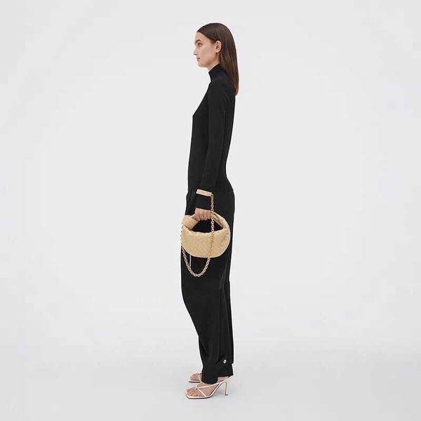 

designers bag veneta bottega new jodie chain woven women's bag knot round hobo bag under armpit arc dumpling bag handbag