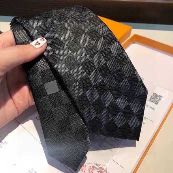 

mens luxury necktie damier quilted ties plaid designer tie silk tie with box black blue white good necktie, Blue;purple