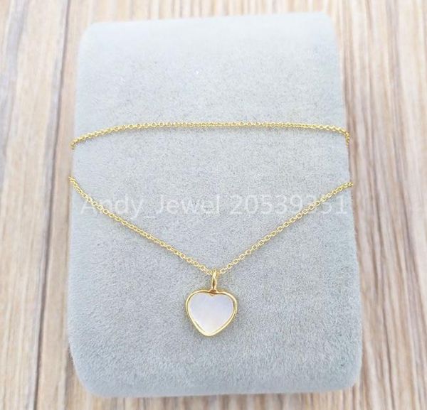 

gold and motherofparel xxs heart necklace authentic 925 sterling silver pendants fits european bear jewelry style gift andy jewe9598276