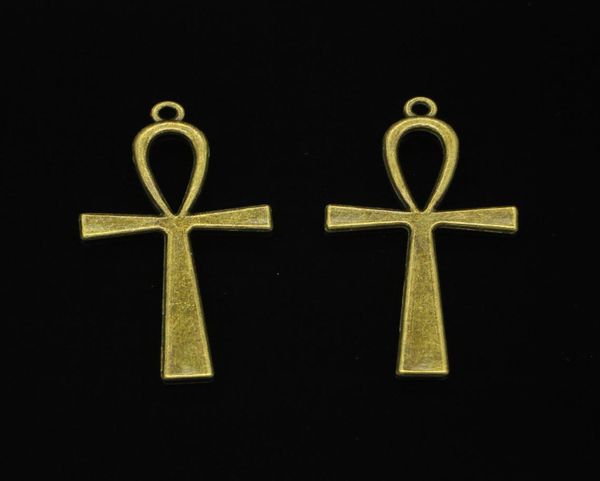 

29pcs zinc alloy charms antique bronze plated cross egyptian ankh life symbol charms for jewelry making diy handmade pendants 5228223473, Bronze;silver