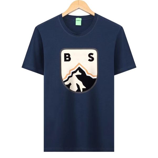 

t shirt mens designer polo shirt famous b ss shrits letter print short sleeve black white red fashion breathable tees round neck men clothin, White;black