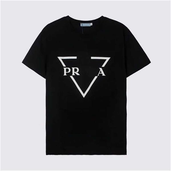 

men's t-shirt women's designer loose casual shirt luxury clothing street short sleeve polos size f s-5xl hrr2, White;black