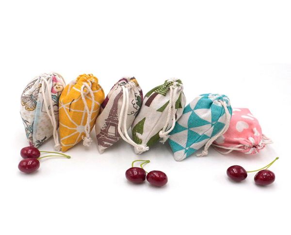 

cotton 9x12cm hgih quality wedding candy gift favors drawstring bags jewelry cosmetic nice storage pouches9418743, Pink;blue