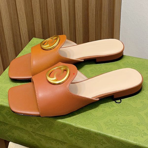 

2023 fashion designer fabric slides slippers multicolor embroidery mules women low heel flip flops casual sandals summer leather flat slide, Black