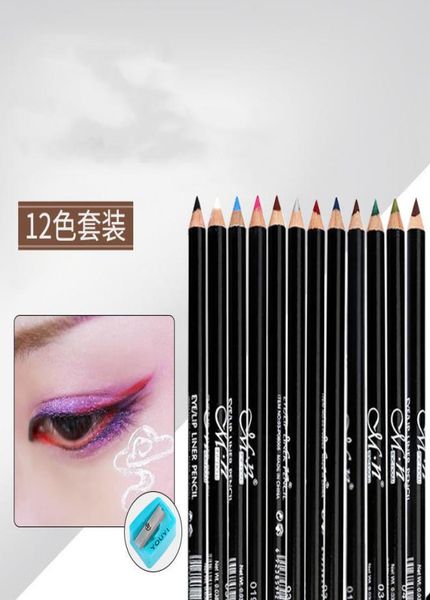 

eyebrow pencil eyeliner lipliner pencil 12 different colors lip liner good quality mixed colors6842745