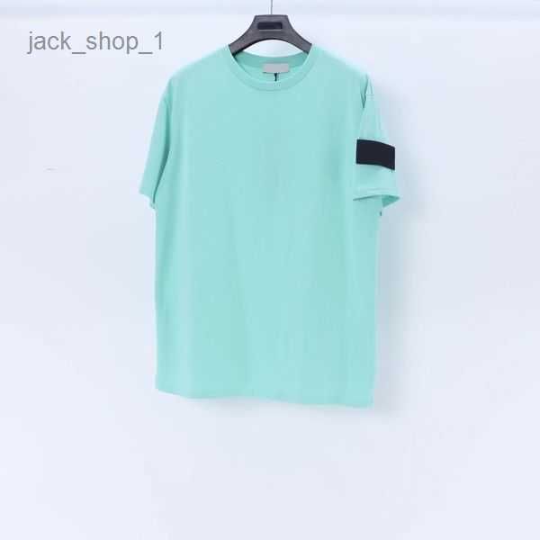 

2023 stone designer men's spring armband short tees embroidered men casual shirts t-shirt fashion tshirts brands letter designers 7 hwf, White;black
