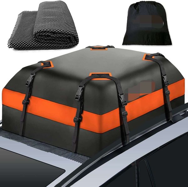 

15 cubic feet of voltage car roof luggage, roof waterproof bag, car
