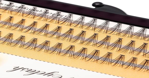 

60pcs various lengths natural soft false eyelash extension deluxe lashes fake eyelashes fans 3d eyelashes maquiagem3778628