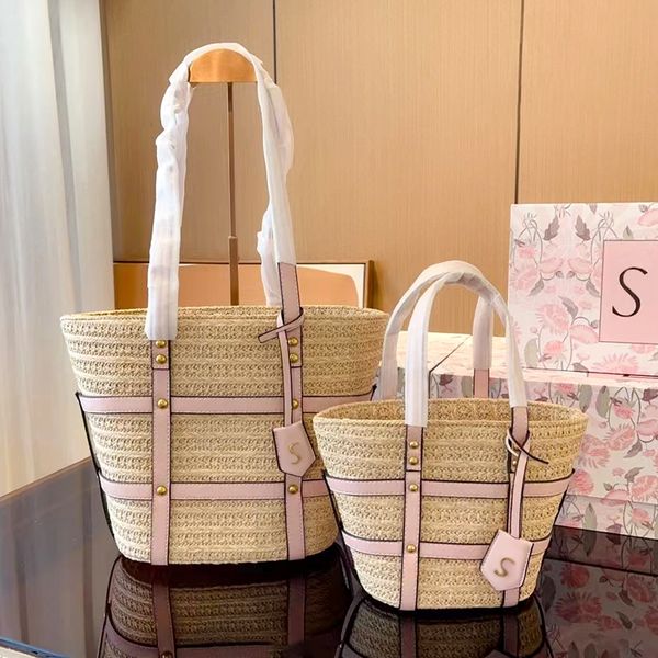 

luxurys rive gauche large handbag clutch bag womens designer fashion straw cross body beach the tote bag mens weekender weave raffias basket