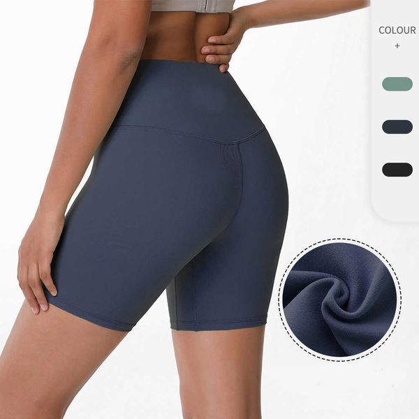

women's wear with yoga shorts nude sense sports high waist abdominal lifting buttock elastic shaping fitness cycling pants