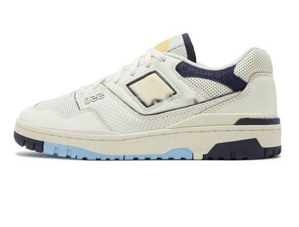 

designer 550s casual shoes 550 white green cream balck unc navy blue auralee shadow panda sea salt varsity gold au lait aime leon pink sand, Black