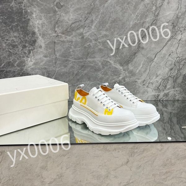 

new designer flat sneaker trainer casual shoes denim canvas leather white fashion platform mens womens sneakers size 35-46, Black