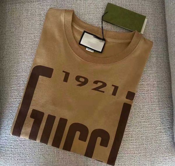 

23ss mens designers t shirt men women classic modern trend luxury goods with short sleeves breathable outdoor movement, White;black