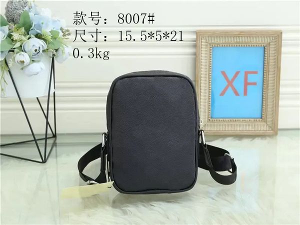 

men's small crossbody bag design chest bag luxury pu leather mini body bag messenger bag handbag flip coin bag wallet