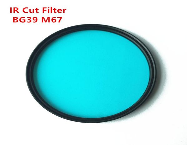 

67mm ir cut filter bg39 blue optical glass used for camera color correction to eliminate the red lighrt8131881