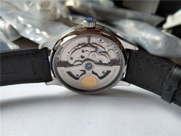 

male watch man watches leather men mechanical watch 055, Slivery;golden