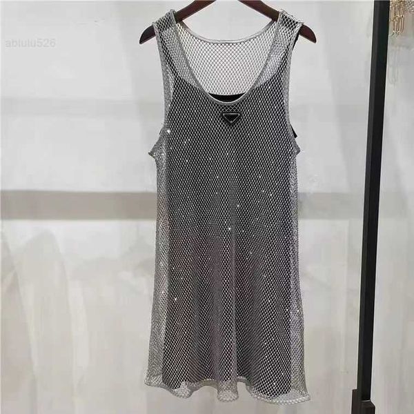 

designer runway summer 2022 women's t-shirt fashion chain tanks ladies elegant letter women sleeveless casual tank top, Black;gray