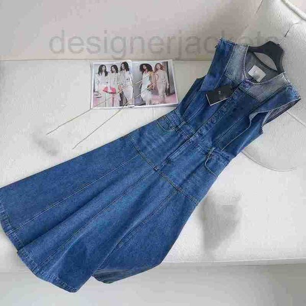 

basic & casual dresses designer 23 summer new vacation style sweet pretty reducing age slimming letter embroidered sleeveless dress gn4i, Black;gray