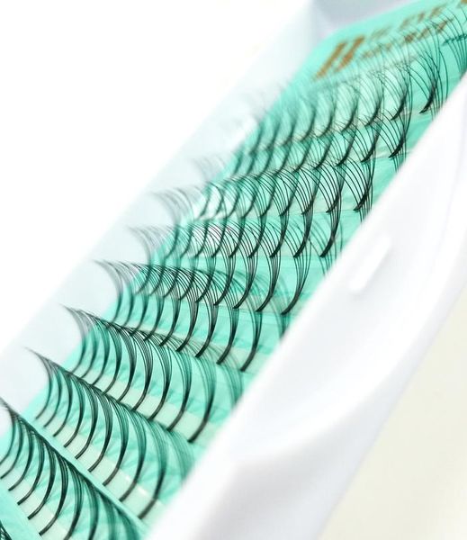

1 tray 6d russian volume thick and soft premade fans eyelash long stem premade fans lash mink lashes individual eyelashes 4229697