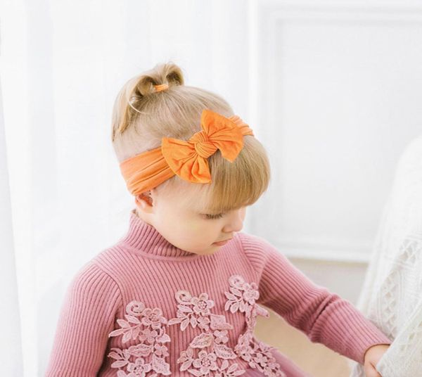 

3 pcsset print baby headband bows flower newborn girl headbands elastic kids turban band hair accessories1959157, Slivery;white