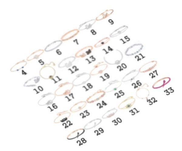 

fahmi s925 925 silver 18k gold plated gemstone bracelet elegant youth jewelry original jewelry5274765