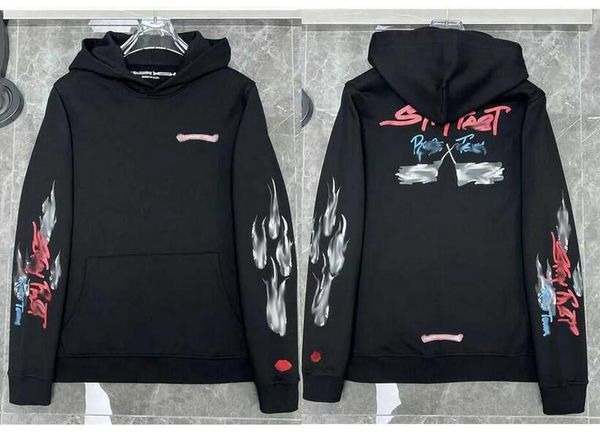 

2023 ch men's hoodies sweatshirts designer hoodie chromes mens hoodie clothing womens zip up hooded pocket zipper clothes sweatshirt st, Black