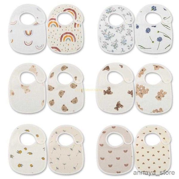 

bibs cloths baby cotton bib soft and comfortable cloth toddler girls drop r230628