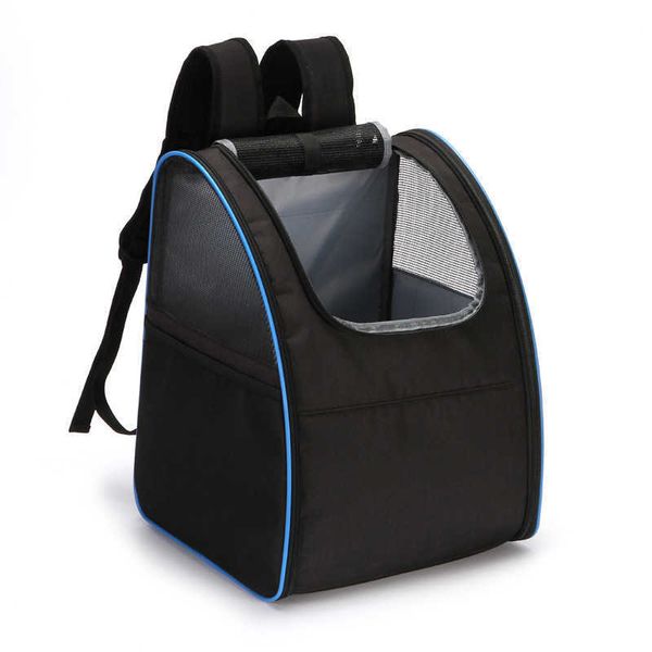 

new pet out bag portable pet bag breathable cat bag dog backpack pet supplies 230615, Black;red
