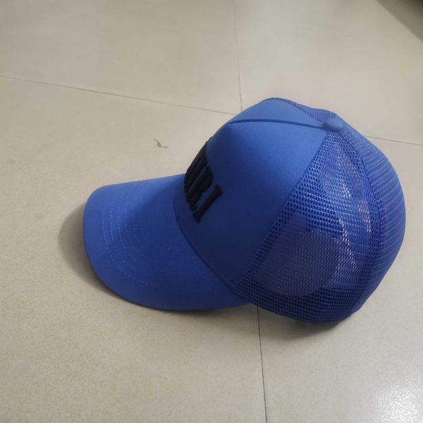 

lettre 2022 designer lexurie broderie bend wave caps male hip hop visor mesh male femelle cross punk baseball h, Blue;gray