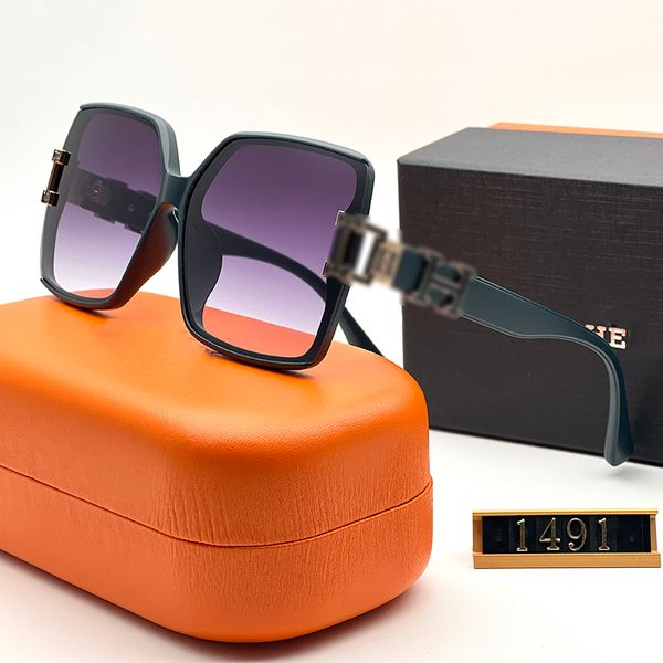 

designer sunglasses for women men h sunglasses classic orange color fashion style square frame summer polarized sun glasse with box, White;black