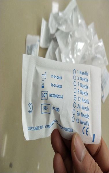 

50pcs replacement model nc260 912243642nano round screw micro needle cartridge tips for yyr derma pen skin beauty1097781